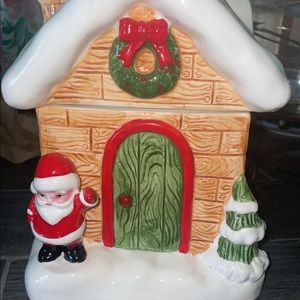 Christmas cookie jar